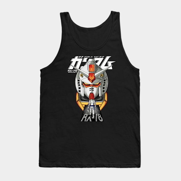 gundam rx 78 Tank Top by opoyostudio